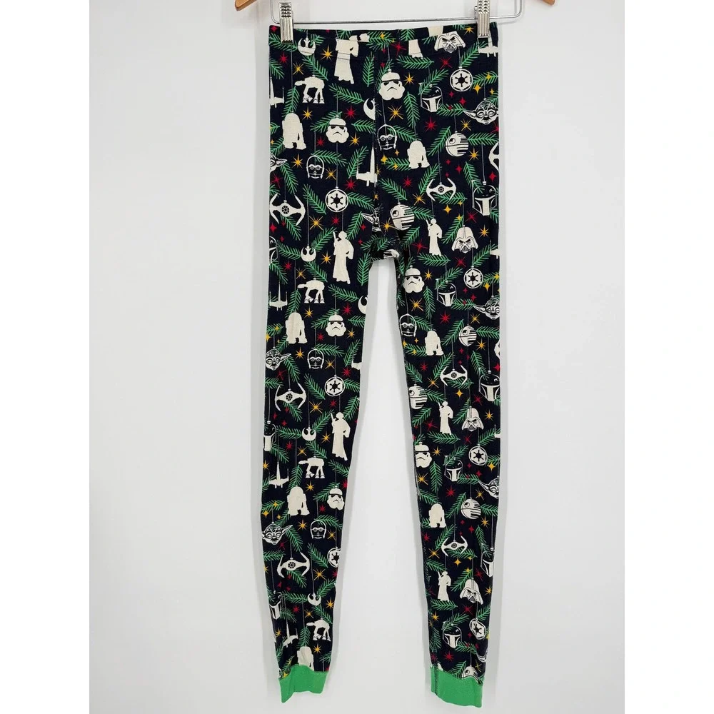 Hanna Andersson Start Wars‎ Christmas Pajama Set Size 14 Organic Cotton